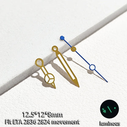 Universal Vintage Watch Hand for NH35 NH36 Series ETA2836 2824 Miyota 8215 8205