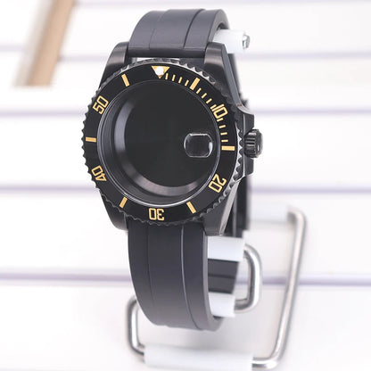 40mm Watch Case Sapphire For SUB NH35 NH36 NH34 GMT NH38 GMT Miyota 8215 Eta2824