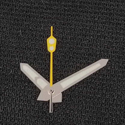 Super Luminous Needle Silvery Yellow  Watch Hands  Fit for NH35/NH36/4R/7S