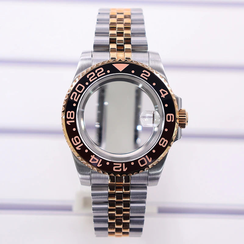 40mm Watch Case For GMT NH35 NH36 NH34 NH70 NH72 4R36 Eta 2824 Miyota 8215