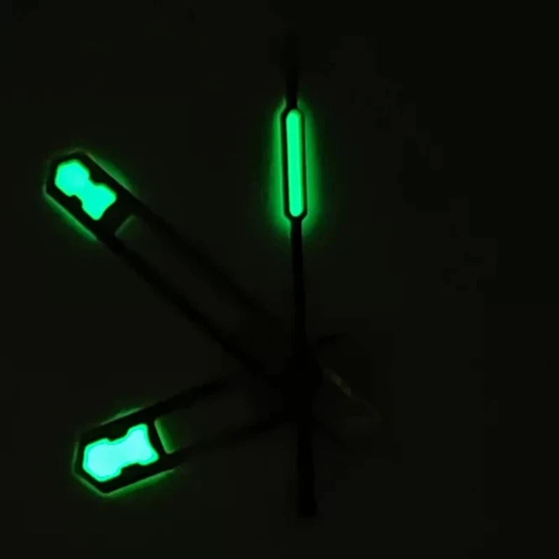 Modified Green Luminous Black-Orange Second Hand Watch Hands for NH35/NH36/4R/7S