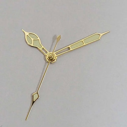 Black/Gold/Silver Watch Hands Green Luminous Pointers for NH35 NH36 4R 7S