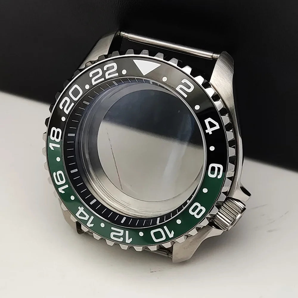 42MM Watch Case SKX Case with Sapphire for Seiko 007  Fits NH35 NH36 Movement