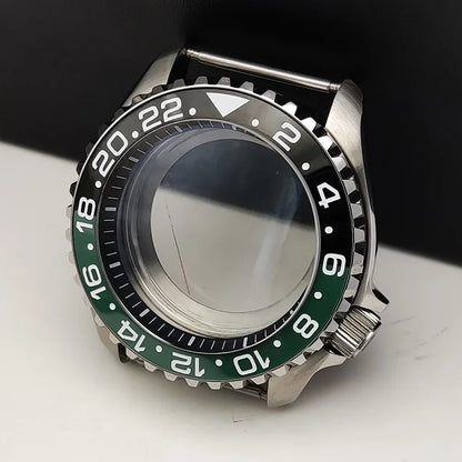 42MM Watch Case SKX Case with Sapphire for Seiko 007  Fits NH35 NH36 Movement