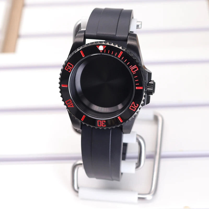 40mm Watch Case For SUB GMT NH34/35 NH36 NH39 4R36 NH70 NH72 Miyota8215 Eta2824