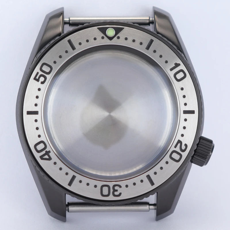 42mm Watch Cases Sapphire For NH35 NH36 NH34 NH38 4R36 SPB185 SPB187 Modified