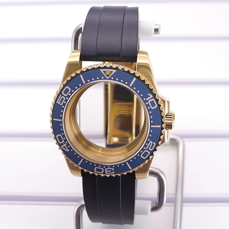40mm Watch Case Set For GMT SUB Yacht NH34 NH35 NH36 NH39 8215 Eta2824 PT5000