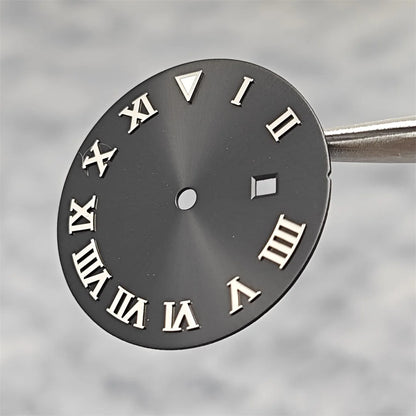 24.5MM Watch Dial Arabic Scale Surface BGW9 Luminous for NH05/NH06 for 31mm Case