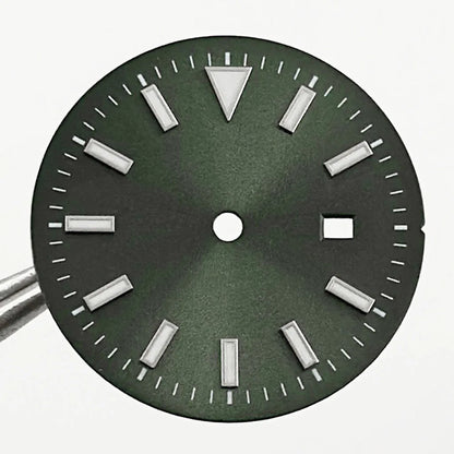 31MM Ladies Round Polished Fluted Bezel Sapphire Crystal Watch Case for NH05/06