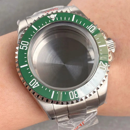 43mm Watch Case with Sapphire Fit DEEP Sea Homage for NH34/35/36 ETA 2824 2836