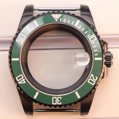 40mm Watch Case For NH34 NH35 NH36 NH38 NH70 4R36 Miyota 8215 Eta 2824 GMT SUB