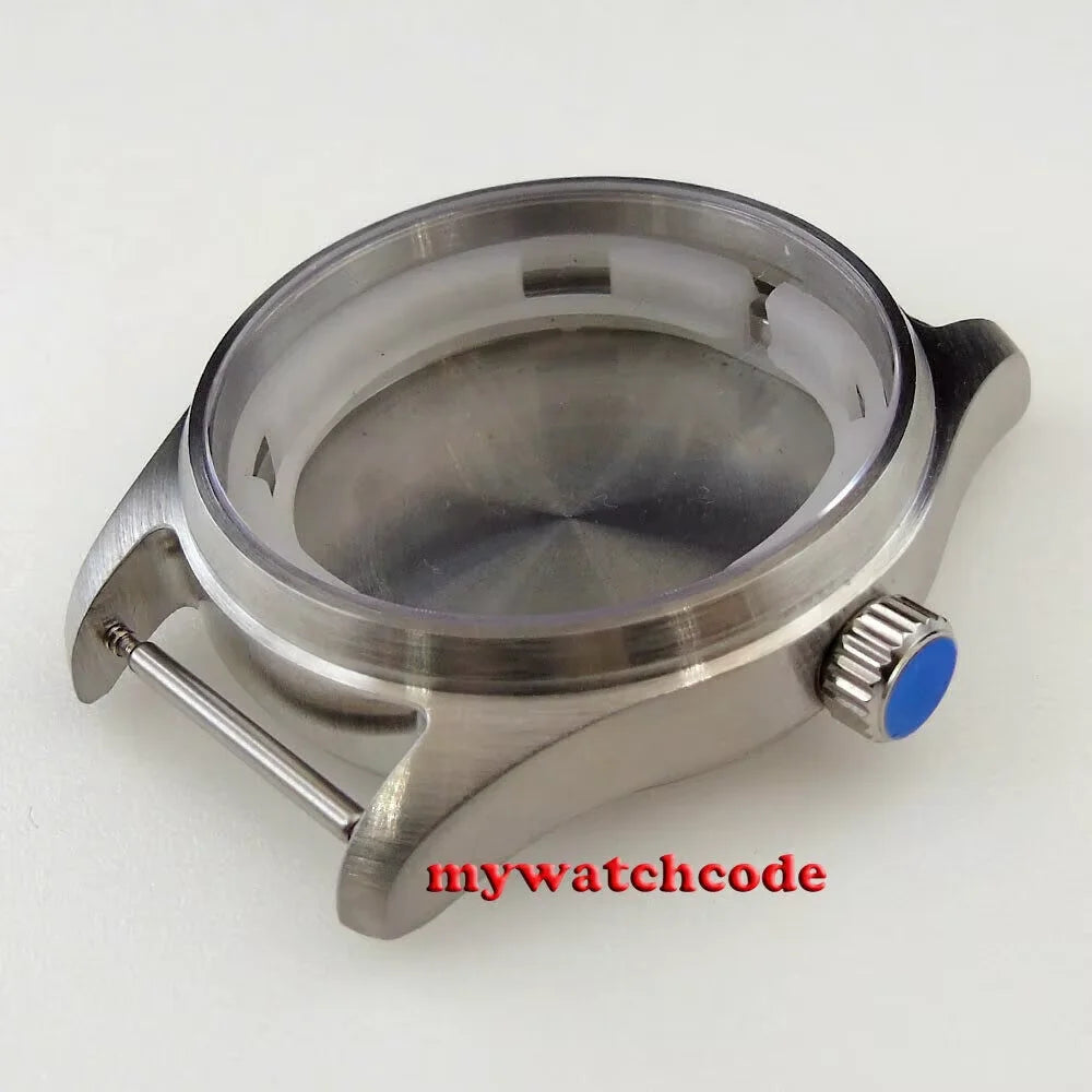 Brushed 36/39mm Steel Watch Case Fit 8215 821A NH34/35/36 ETA 2824 PT5000
