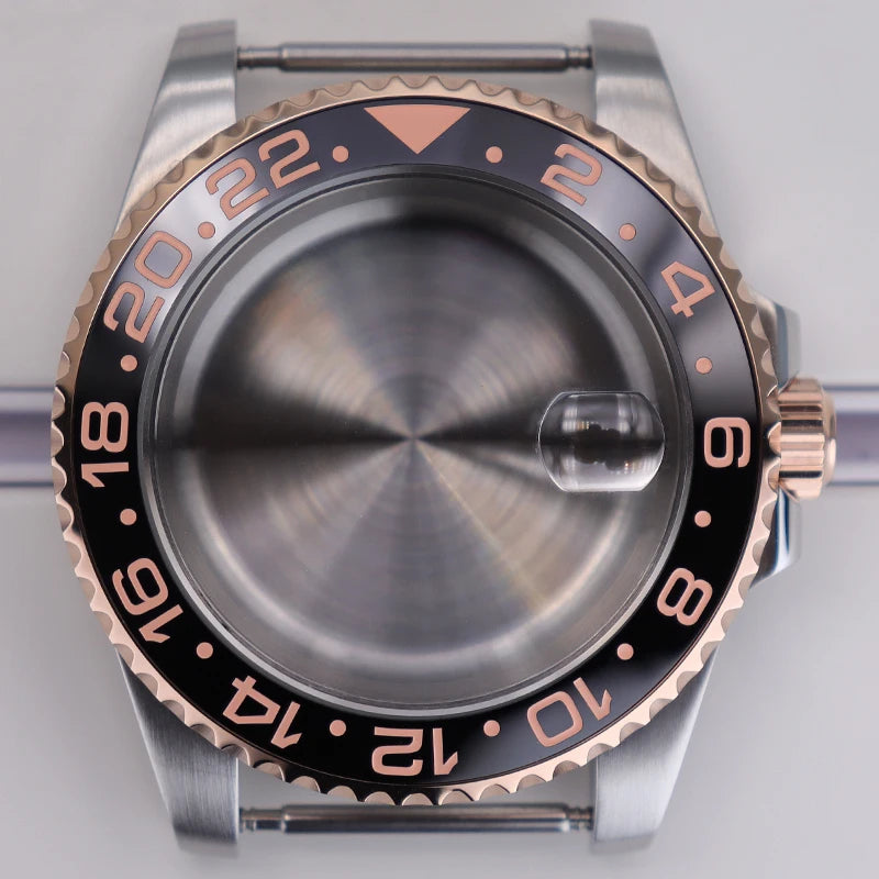 40mm Watch Case For NH35 NH34 NH36 NH70/Miyota8215/Eta2824 PT5000 Slide Buckle