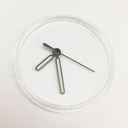 Black / Silver Modified Watch Hands for 8215/2813 Movement Green Luminous Needle
