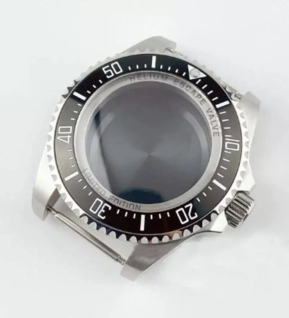 43mm Watch Case with Sapphire Fit DEEP Sea Homage for NH34/35/36 ETA 2824 2836