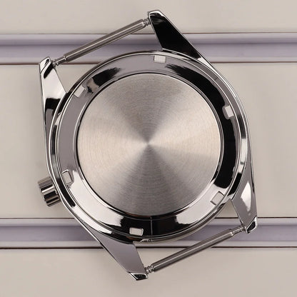39mm Watch Cases Bevel Edge Polished Bezel For NH34 NH35 NH36 NH38 4R36