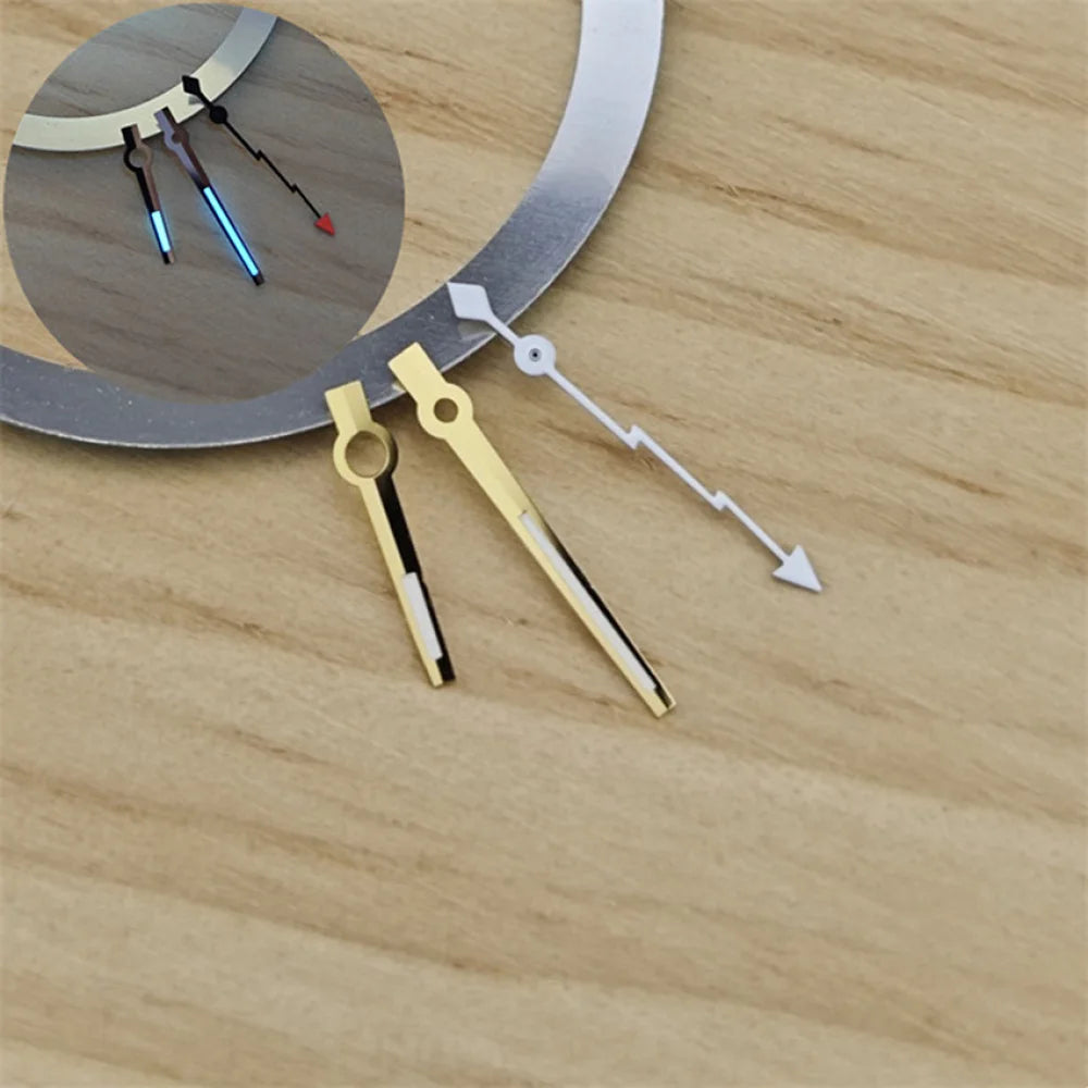 BGW9 Luminous Watch Hands for NH34/NH35/NH36/4R35/4R36 Movement