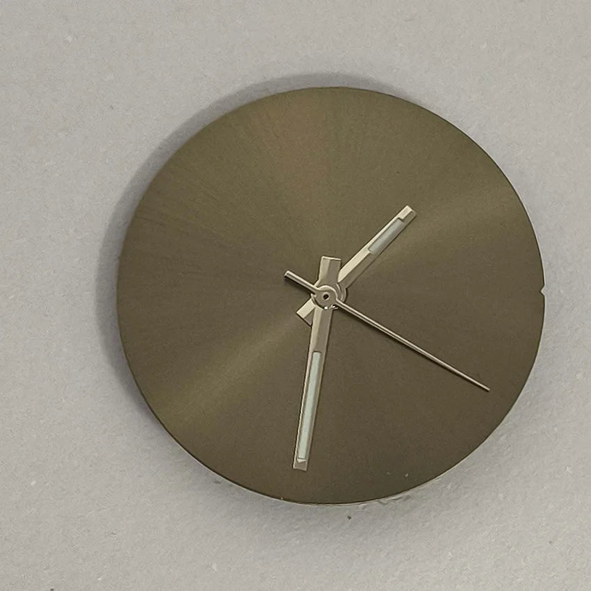 28.5mm Watch Dial with Hands for NH35 NH36 4R 7S Movement with Green Luminous