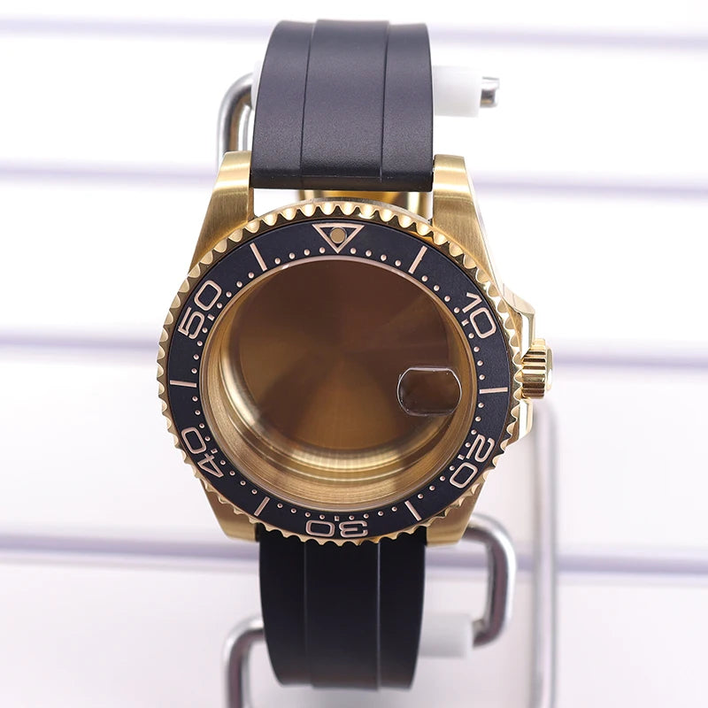 40mm Watch Case For nh35 nh36 nh34/38 Miyota8215 Eta2824 GMT SUB Case 120clicks