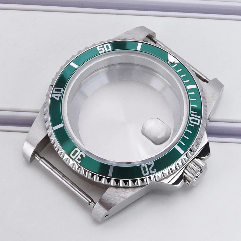 38mm Steel Watch Case With Bezel 120-clicks For Submariner NH35 NH36 NH70
