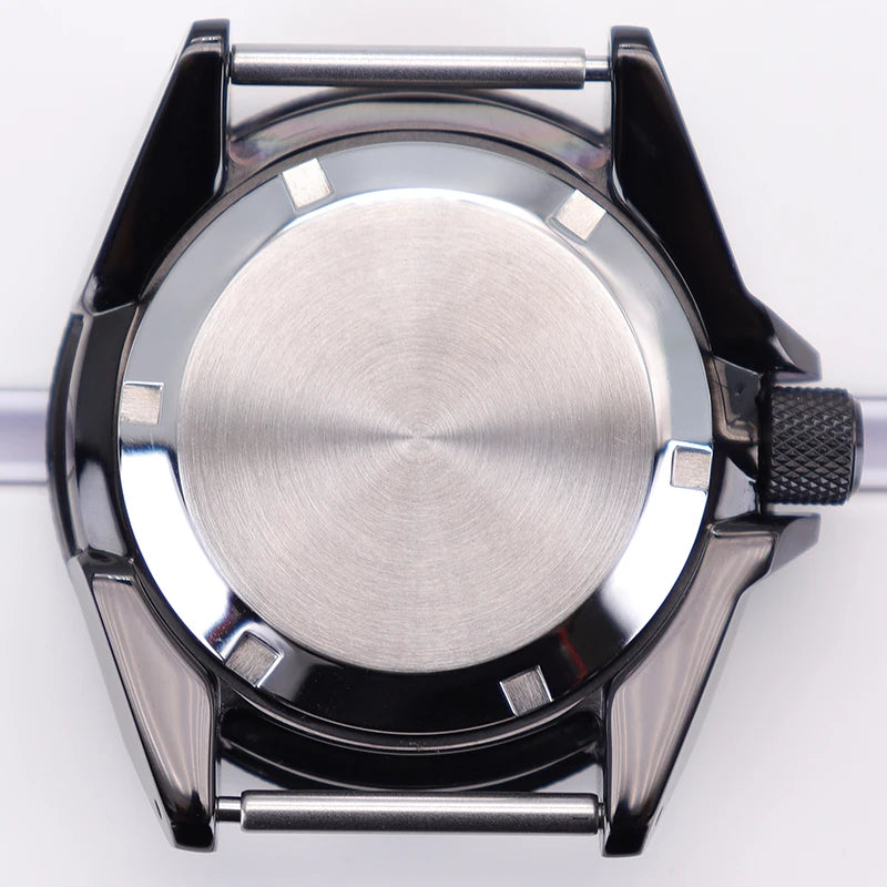 43.8mm Watch Cases with Ceramic Bezel For NH35 NH36 4R36 NH38 Modified Samurai