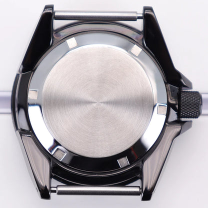 43.8mm Watch Cases with Ceramic Bezel For NH35 NH36 4R36 NH38 Modified Samurai