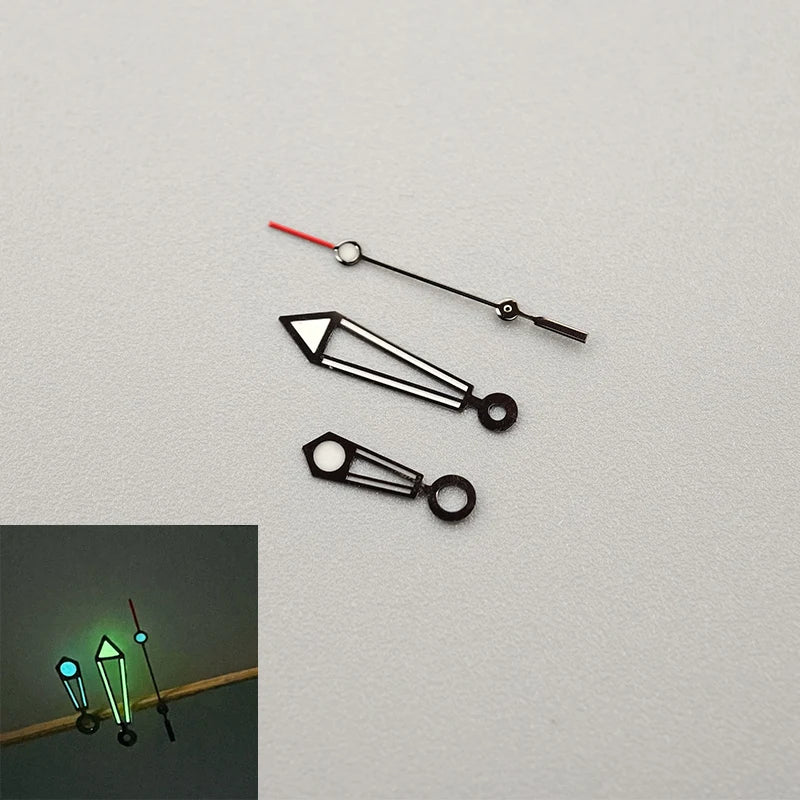 Luminous Watch Hands For NH35 NH36 7S26 7S26 4R35 4R36 Mechanical Movement