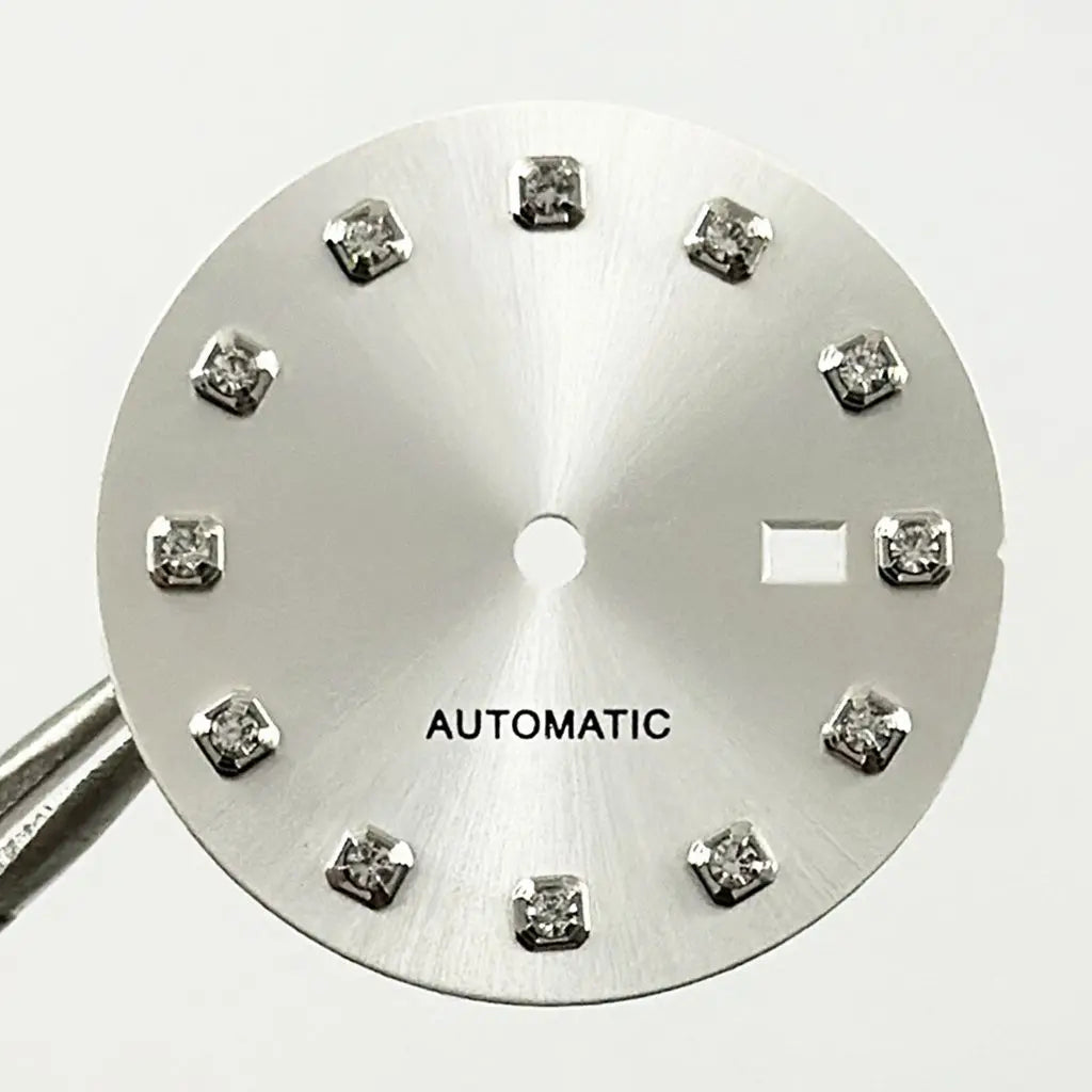 31MM Ladies Round Polished Fluted Bezel Sapphire Crystal Watch Case for NH05/06