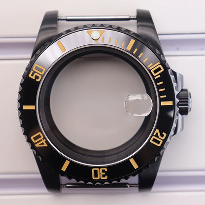 40mm Watch Case For NH34 NH35 NH36 NH38 NH70 4R36 Miyota 8215 Eta 2824 GMT SUB