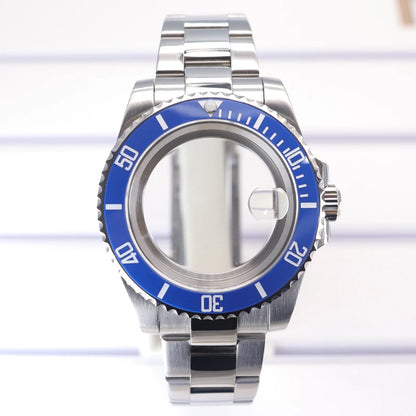 40mm Steel Watch Case For Submariner NH35 NH36 NH34 NH38 ETA 2824 Miyota 8215