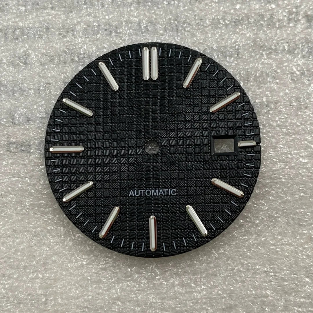 31.8mm Watch Dial AP Customizable Slogo For NH35 NH36 Hands C3 Green Luminous
