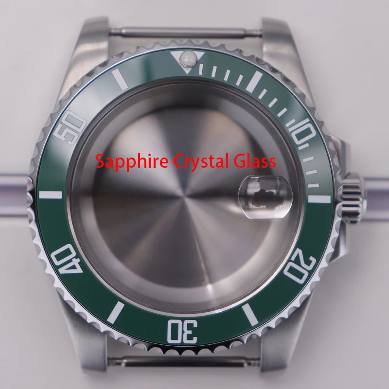 40mm Watch Cases for Nh35 Nh34 Nh36 Nh38 Miyota 8215 Eta 2824 Sapphire Glass