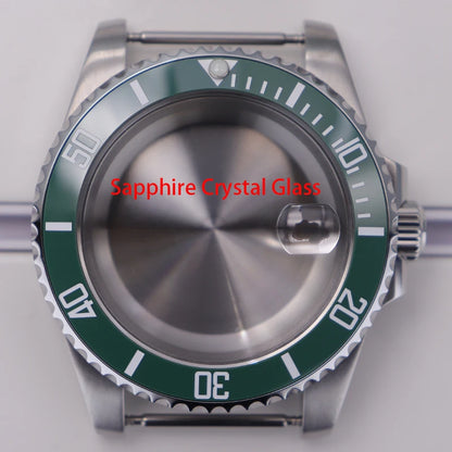 40mm Watch Cases for Nh35 Nh34 Nh36 Nh38 Miyota 8215 Eta 2824 Sapphire Glass