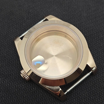 36/39mm Rose Gold Case Oyster Watch Case with Sapphire Crystal for NH35/NH36/4R
