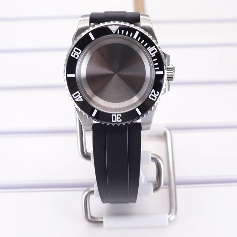 40mm Watch Case For 4R NH35 NH36 NH34/38 NH70 8215 Eta2824 PT5000 Sapphire Glass