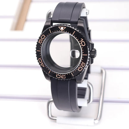 40mm Watch Case For SUB GMT NH34/35 NH36 NH39 4R36 NH70 NH72 Miyota8215 Eta2824