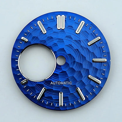 Modified 28.5mm Multicolor Watch Dial Green with Luminous for NH38 Movement