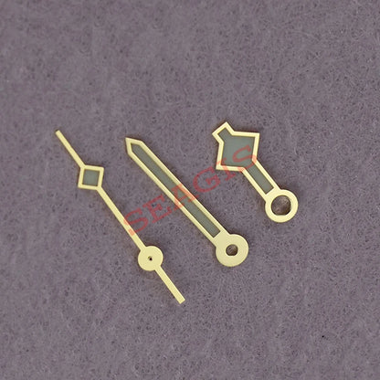 Watch Hands Snowflake Hands For NH35 NH36 7S26 7S36 Blue lume 8*12.5mm