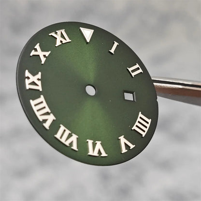 24.5MM Watch Dial Arabic Scale Surface BGW9 Luminous for NH05/NH06 for 31mm Case