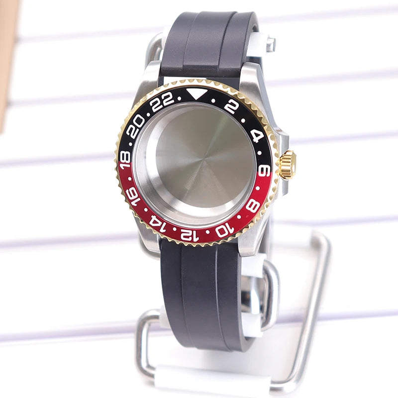 40mm Stainless Steel Watch Cases For Nh35 Nh34 Nh36 Nh70 Eta2824 8215 8205