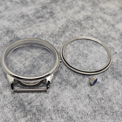 41MM Watch Case with Sapphire Crystal Clear Back for NH35/NH36 Movement