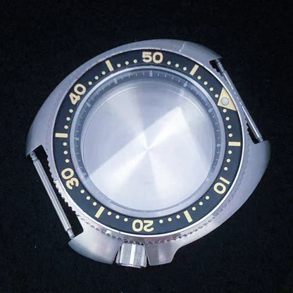 41mm Stainless Steel Watch Case Sapphire Glass Black Inner Shadow for NH35/ NH36