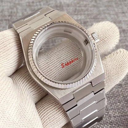 40mm Watch Case For Super-Player Modified Prx Case Bracelet Fit NH35 NH36