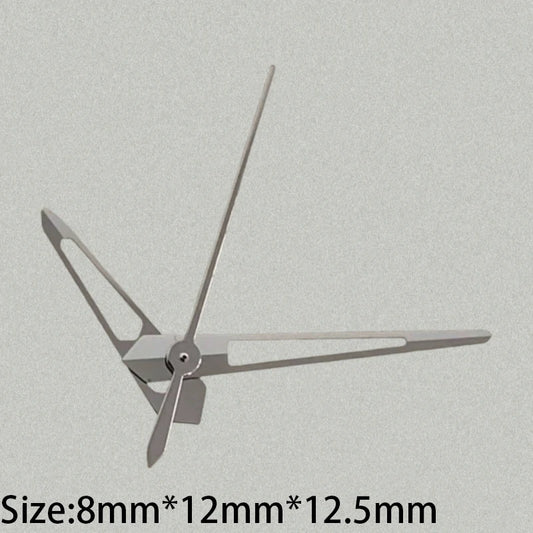 Simple Silver Hollow Out 8mm*12mm*12.5mm Watch Hands for NH35/NH36/4R/7S