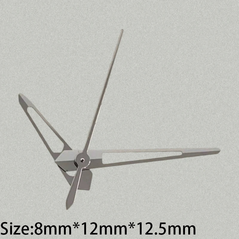 Modified Simple Silver Hollow Out Watch Hands for NH35/NH36/4R/7S Movement