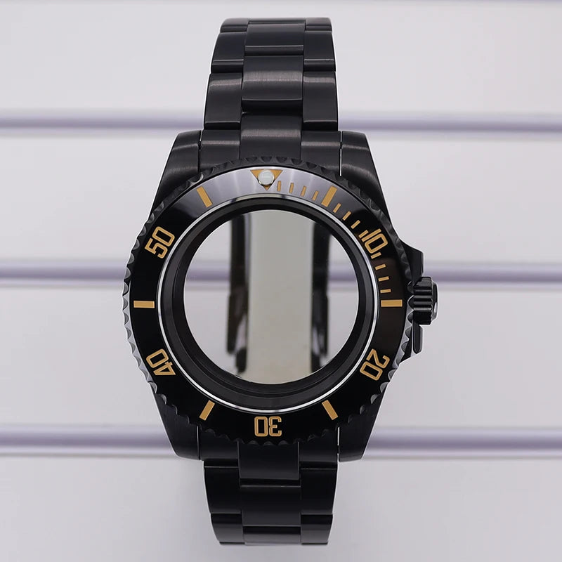40mm Cases For SUB GMT NH34 NH35 NH36 NH38 4R36 Miyota8215 Eta 2824 Mod YACHT