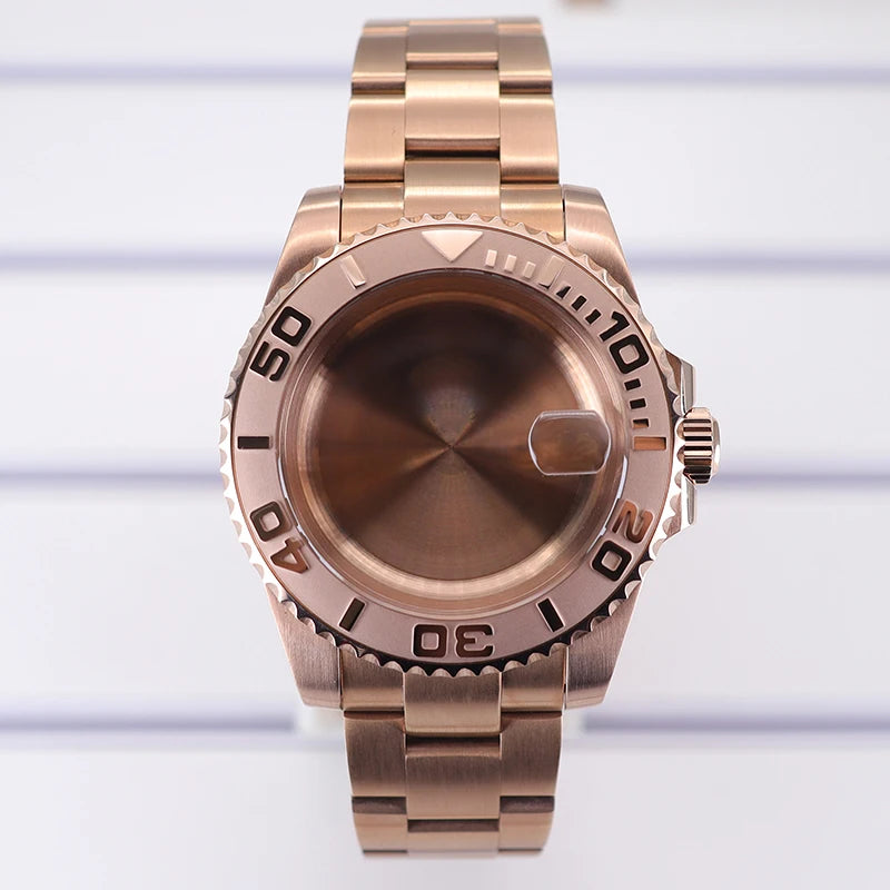 40mm Watch Case For NH35 NH36 NH70/8215/Eta2824 PT5000 NH34 Sapphire Glass