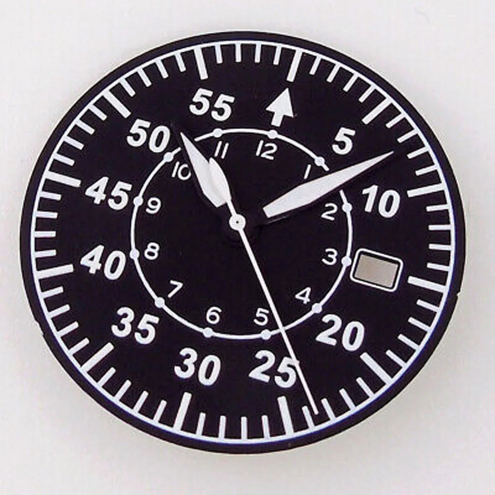 33.6mm Multicolor Watch Dial Fit For NH35AA NH36AA with Green Luminous Modified