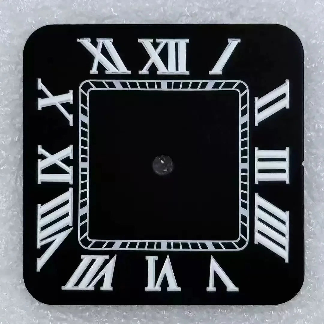 Personalized 27mm Square Roman Multicolor Watch Dial for NH35 NH36 Movement