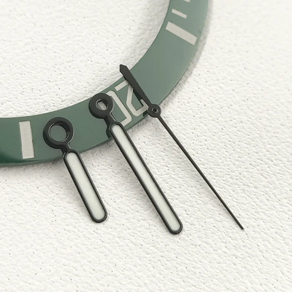 4 Colors Trim Options Green Luminous Watch Hands for NH36 NH35 Movement
